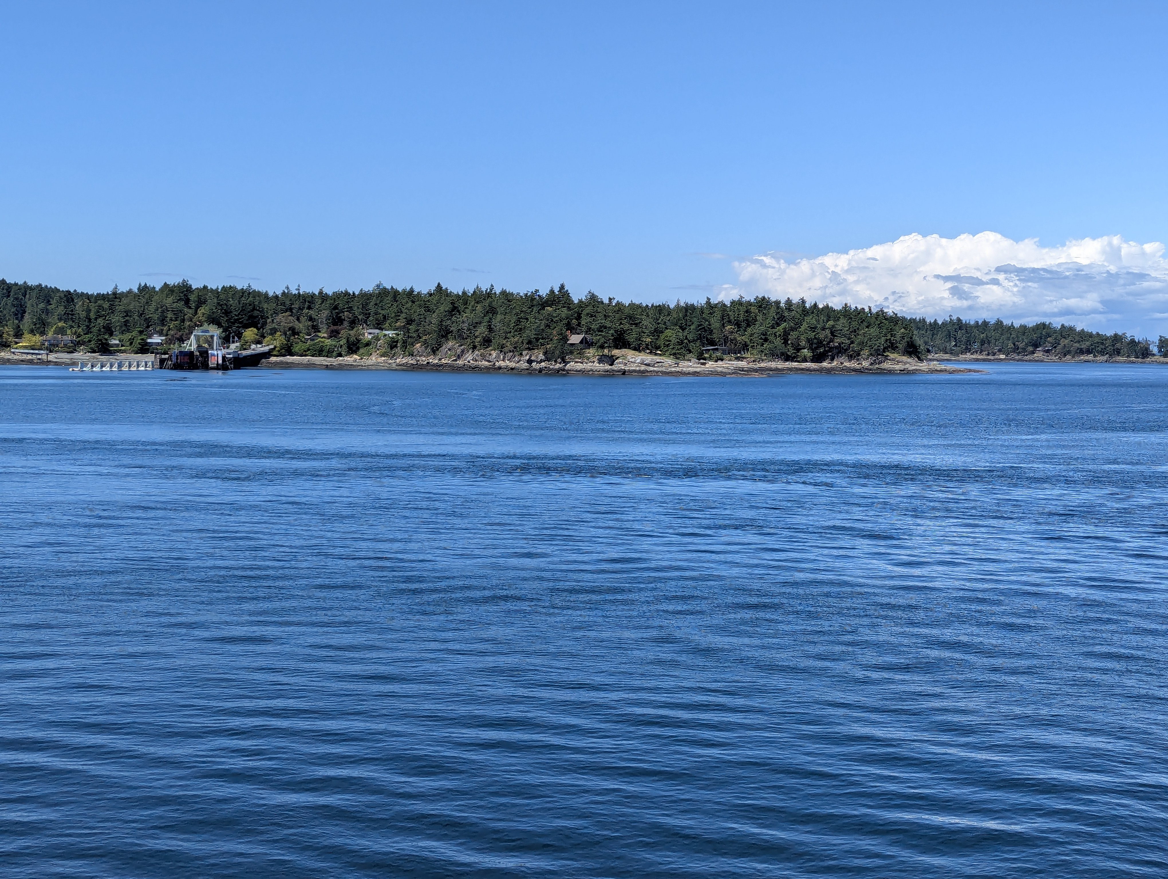 Birthday Trip to Canada, Ferry, Vancouver Island, British Columbia
